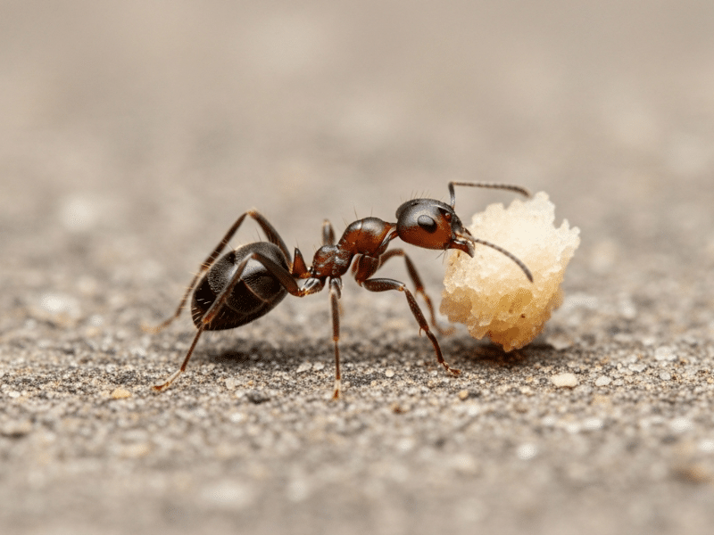 Ant control food industry Toronto requiring professional colony elimination and perimeter treatments