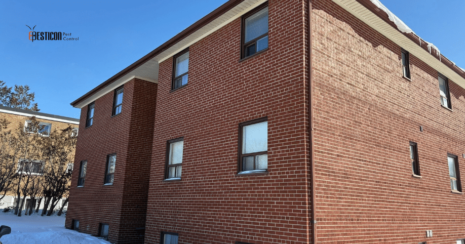 Pesticon Pest Control office building in Oshawa exterior view