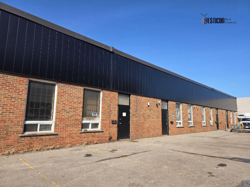 Pest control pickering pesticon commercial service location exterior building